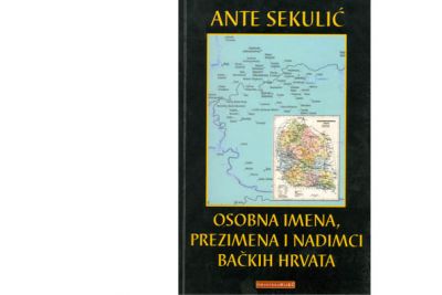 Osobna imena i prezimena bačkih Hrvata, prvo izdanje